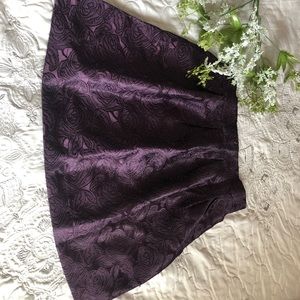 Purple skirt